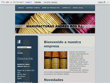 Tablet Screenshot of andresros.com